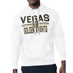 Vegas Golden Knights Starter Mesh Look Team Name Logo Tri-Blend Pullover Hoodie On Sale