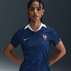 France Women's National Team Women's 2025/26 Home Replica Jersey Blue - Nike
