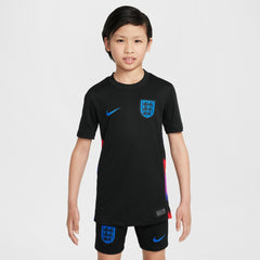 England Women's National Team Youth 2025/26 Away Replica Jersey Black - Nike