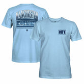 Manchester City 1863FC Duo Tone Stadium T-Shirt Sky Blue