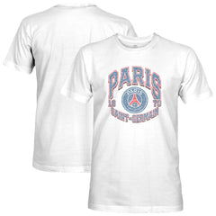 Paris Saint-Germain 1863FC Retro Wordmark T-Shirt White