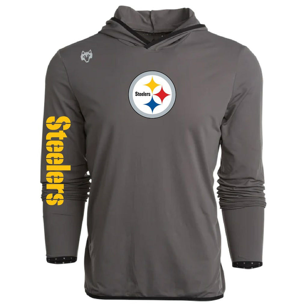 Pittsburgh Steelers Greyson Clothiers Colorado Long Sleeve Hoodie T-Shirt