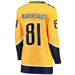 Jonathan Marchessault Nashville Predators Fanatics Women's Breakaway Jersey For Sale
