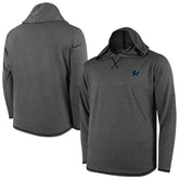 Miami Marlins Butter Stripe Tri-Blend Long Sleeve Hoodie T-Shirt - Black | MLB On Sale
