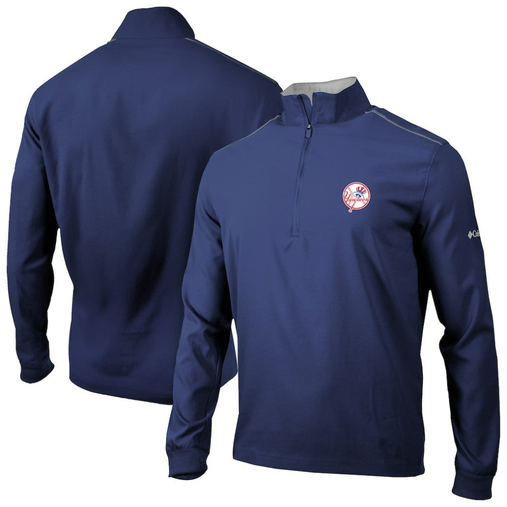 New York Yankees Columbia Omni-Wick Bogey's Paradise Quarter-Zip Top | MLB New