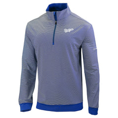 Los Angeles Dodgers Columbia Omni-Wick Even Lie Quarter-Zip Pullover Top | MLB Online