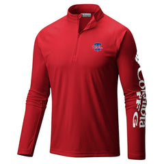 Philadelphia Phillies Columbia Terminal Tackle Raglan Omni-Shade Quarter-Zip Pullover Top | MLB Near me