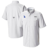 Los Angeles Dodgers Columbia Omni-Wick Low Drag Offshore Button-Up Shirt | MLB On Sale