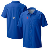 Philadelphia Phillies Columbia Slack Tide Omni-Wick Button-Up Camp Shirt | MLB Online