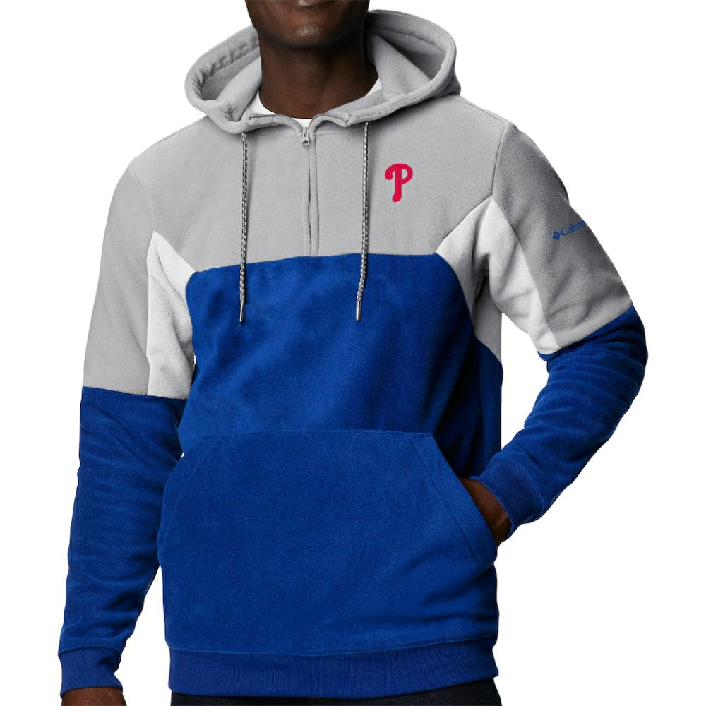 Philadelphia Phillies Columbia Lodge Fleece Quarter-Zip Hoodie | MLB On Sale