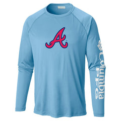 Atlanta Braves Columbia Terminal Tackle Long Sleeve T-Shirt | MLB New