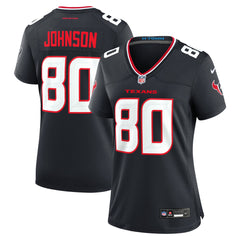 Houston Texans Nike Andre Johnson Women's Team Retired Player Game Jersey