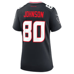 Houston Texans Nike Andre Johnson Women's Team Retired Player Game Jersey