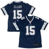 Dallas Cowboys Nike Ezekiel Elliott Youth Game Jersey