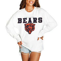 Chicago Bears Gameday Couture Women's Big Goals Oversized Long Sleeve T-Shirt