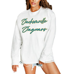 Jacksonville Jaguars Gameday Couture Women's Classic Comeback Oversized Long Sleeve T-Shirt