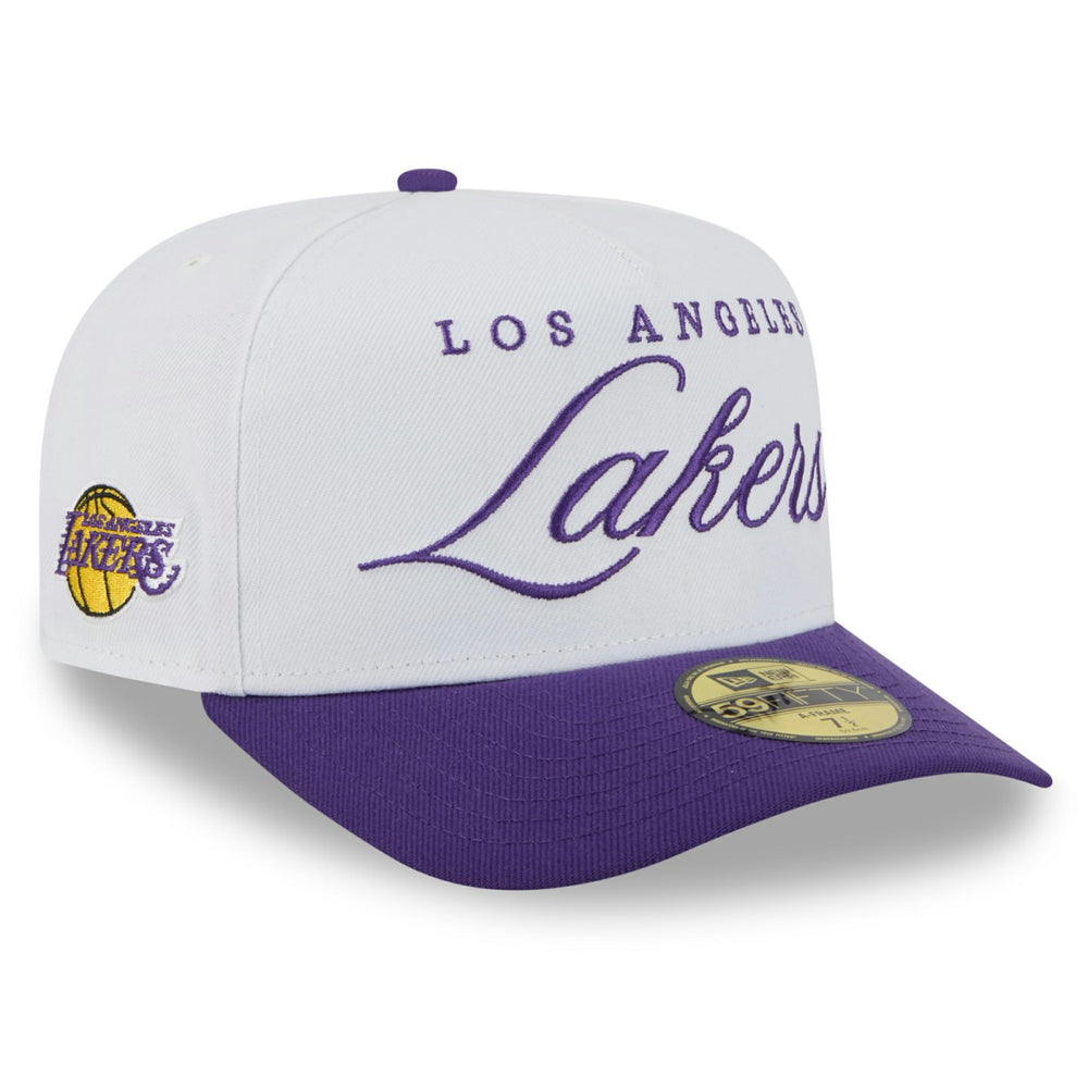 Los Angeles Lakers 2025 NBA Draft A-Frame 59FIFTY Fitted Hat On Sale