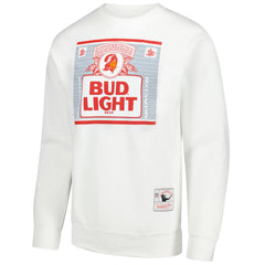 Tampa Bay Buccaneers Mitchell & Ness x Bud Light The Crest Pullover Sweatshirt