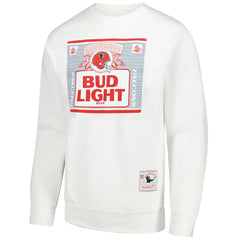 Atlanta Falcons Mitchell & Ness x Bud Light The Crest Pullover Sweatshirt