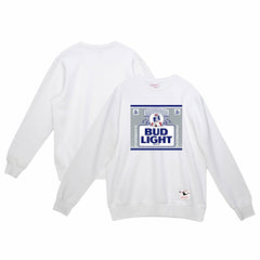 New England Patriots Mitchell & Ness x Bud Light The Crest Pullover Sweatshirt