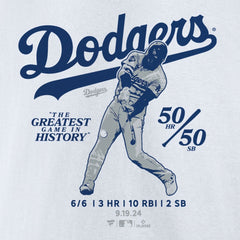 Shohei Ohtani Los Angeles Dodgers 6 for 6 T-Shirt | MLB Online