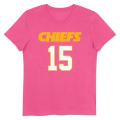 Kansas City Chiefs Patrick Mahomes Girls Youth Player Name & Number T-Shirt