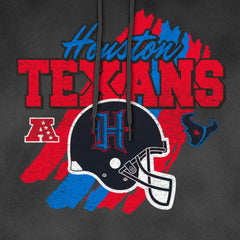 Houston Texans New Era Identity Helmet Enzyme Washed Pullover Hoodie