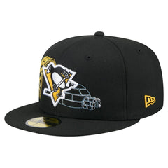 Pittsburgh Penguins New Era State Stitch 59FIFTY Fitted Hat Online