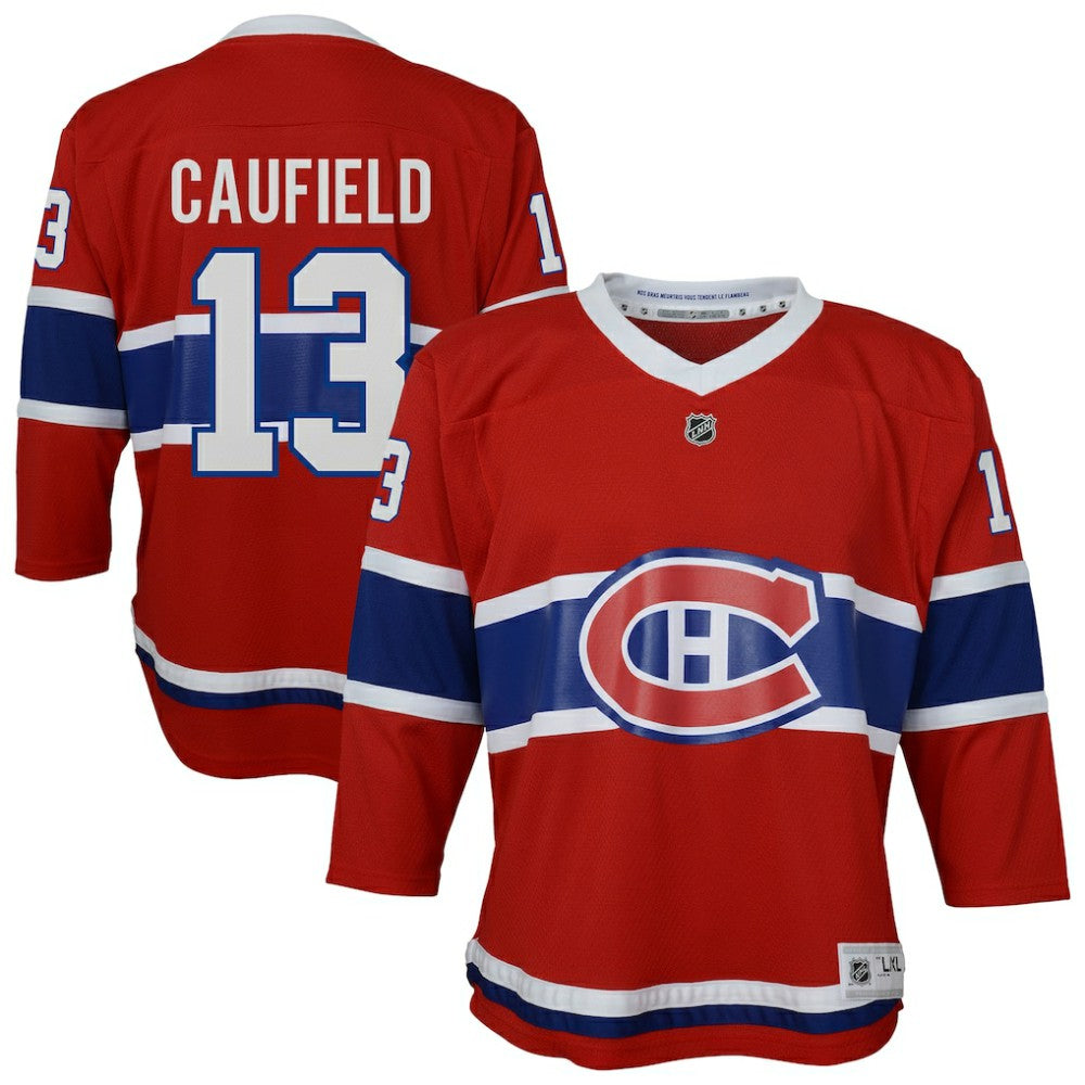 Cole Caufield Montreal Canadiens Youth Home Replica Player Jersey For Sale