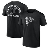 Atlanta Falcons Personalized Name & Number Monochrome T-Shirt