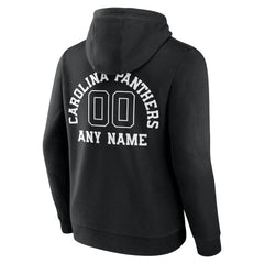 Carolina Panthers Personalized Name & Number Pullover Hoodie