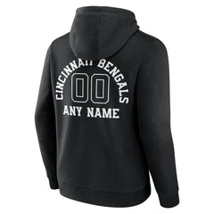 Cincinnati Bengals Personalized Name & Number Pullover Hoodie