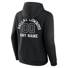 Dallas Cowboys Personalized Name & Number Pullover Hoodie
