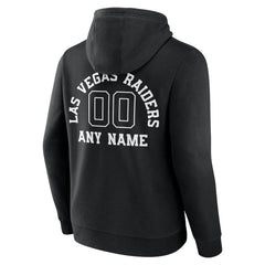 Las Vegas Raiders Personalized Name & Number Pullover Hoodie