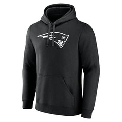 New England Patriots Personalized Name & Number Pullover Hoodie
