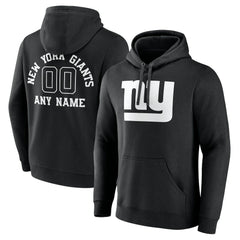 New York Giants Personalized Name & Number Pullover Hoodie