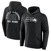 Seattle Seahawks Personalized Name & Number Pullover Hoodie