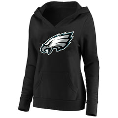 Philadelphia Eagles Fanatics Women's Plus Size V-Neck Pullover Hoodie