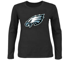 Philadelphia Eagles Fanatics Women's Plus Size Long Sleeve T-Shirt