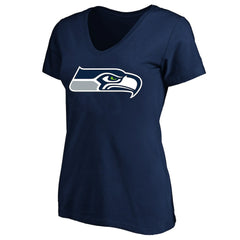 Seattle Seahawks Fanatics Women's Plus Size V-Neck T-Shirt