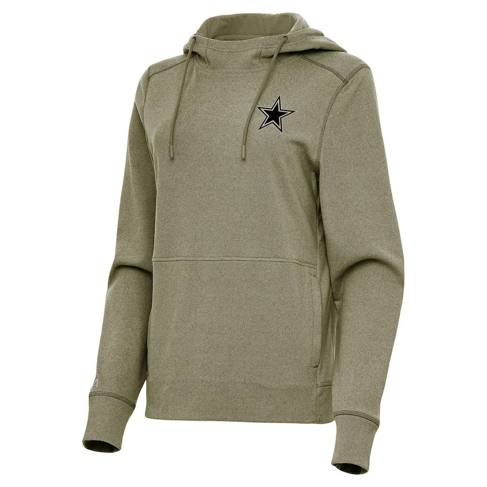 Dallas Cowboys Antigua Women's Justice Pullover Hoodie