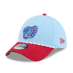 Washington Nationals New Era 2025 Fourth of July 39THIRTY Flex Hat | MLB For sale