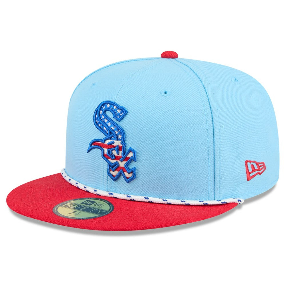 Chicago White Sox New Era 2025 Fourth of July 59FIFTY Fitted Hat | MLB Sale