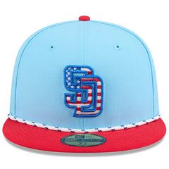 San Diego Padres New Era 2025 Fourth of July 59FIFTY Fitted Hat | MLB Shop