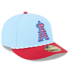 Los Angeles Angels New Era 2025 Fourth of July Low Profile 59FIFTY Fitted Hat | MLB On Sale