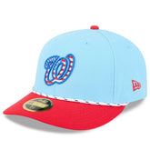 Washington Nationals New Era 2025 Fourth of July Low Profile 59FIFTY Fitted Hat | MLB Discount