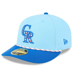 Colorado Rockies New Era 2025 Fourth of July Low Profile 59FIFTY Fitted Hat | MLB For sale