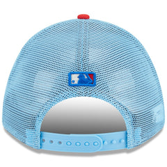 Miami Marlins New Era 2025 Fourth of July 9FORTY A-Frame M-Crown Adjustable Trucker Hat | MLB Sale