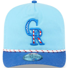 Colorado Rockies New Era 2025 Fourth of July Golfer Snapback Hat | MLB Outlet