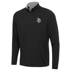 Minnesota Vikings Antigua Content Quarter-Zip Pullover Top